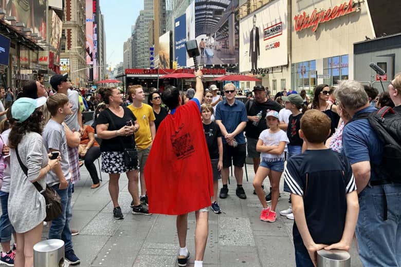 Tour de los superhéroes de Nueva York