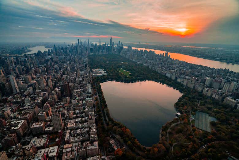 Paseo en helicóptero por Nueva York desde Westchester