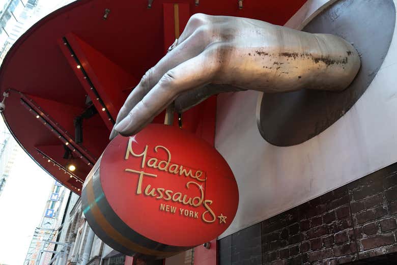 Entrada al Madame Tussauds de Nueva York