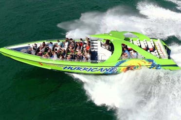 Paseo en lancha rpida por Miami