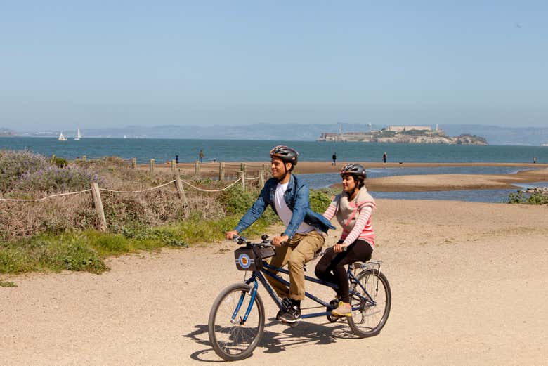Tour en bicicleta por San Francisco + Alcatraz