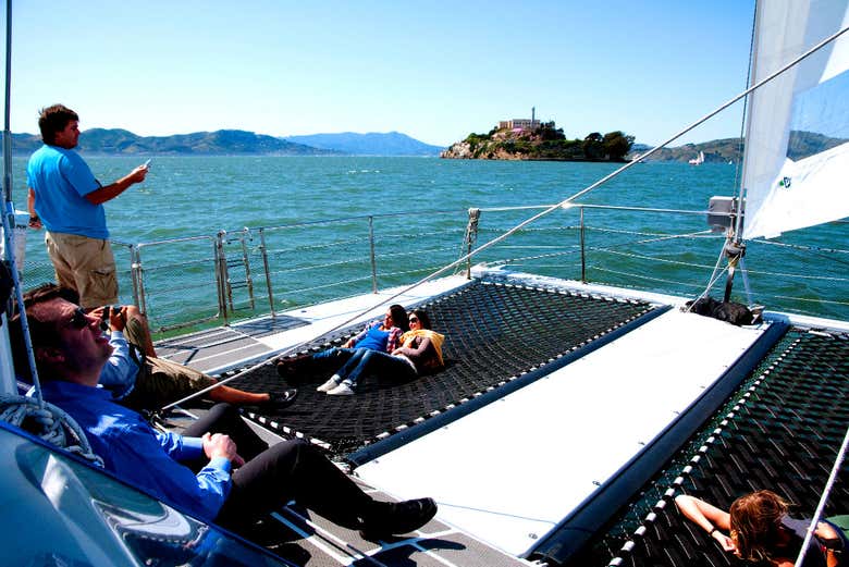 Paseo en catamarán por la bahía de San Francisco