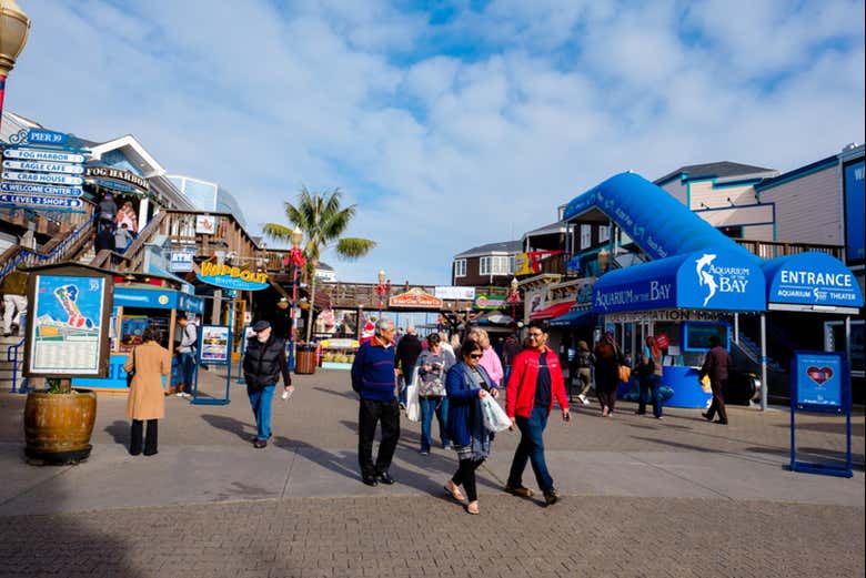 Entrada al Aquarium of the Bay