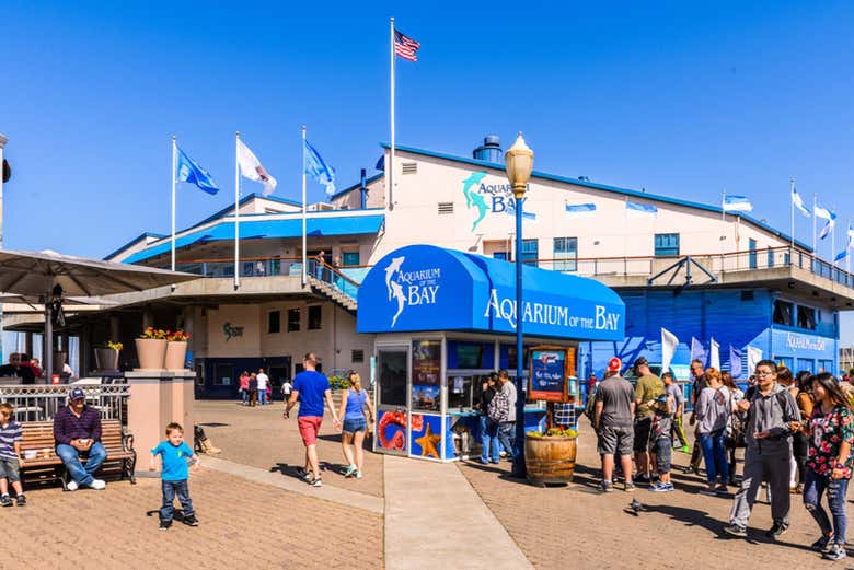 Entrada al Aquarium of the Bay