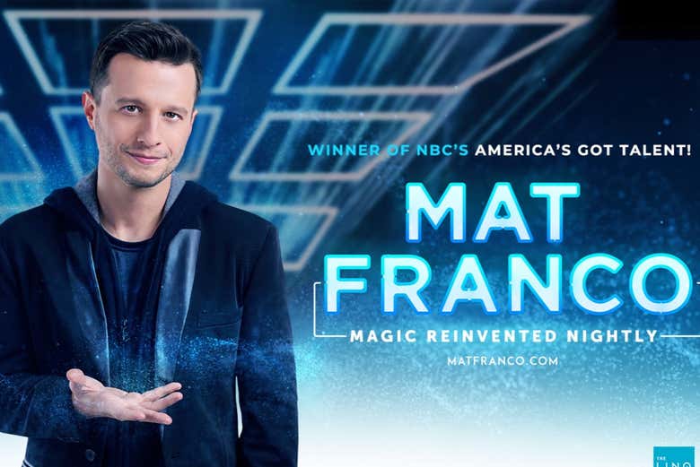 Entrada al espectáculo de magia de Mat Franco