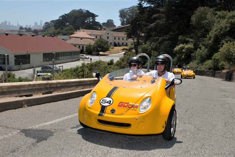 Tour en coche eléctrico por San Francisco