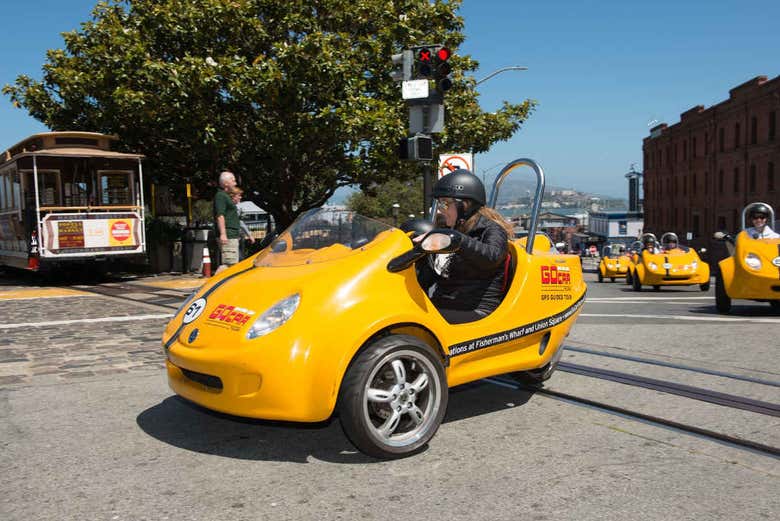 Tour en coche eléctrico por San Francisco
