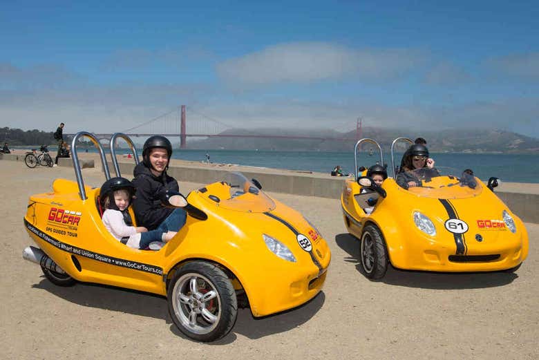 Tour en coche eléctrico por San Francisco