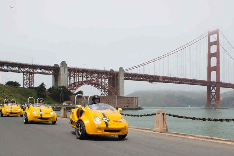 Tour en coche eléctrico por San Francisco
