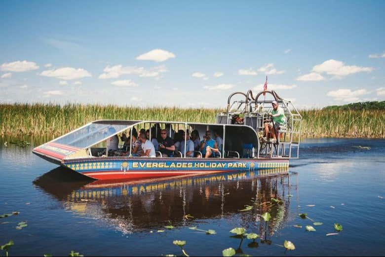 Excursión a los Everglades + Paseo en barco por Las Casas de los Famosos