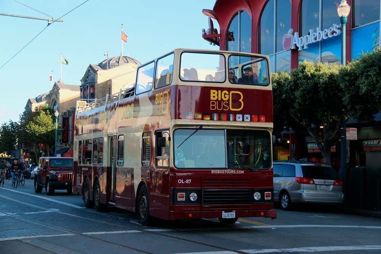 Autobús turístico de San Francisco + Entrada a Alcatraz