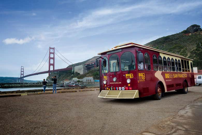 Autobús turístico de San Francisco + Entrada a Alcatraz
