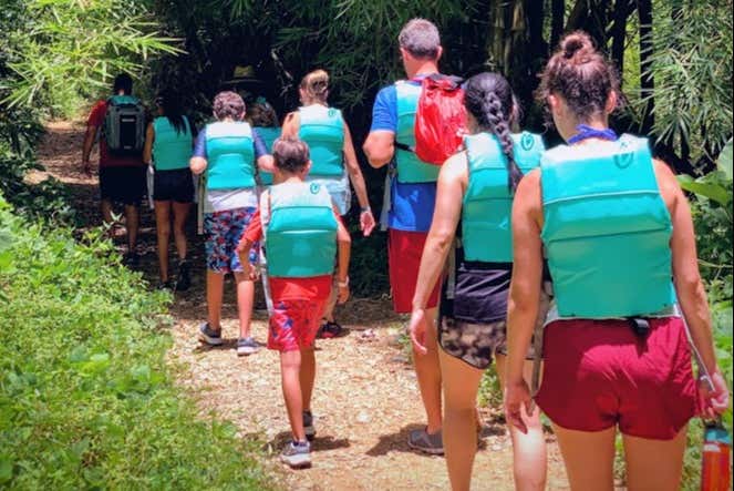 Barranquismo en El Yunque