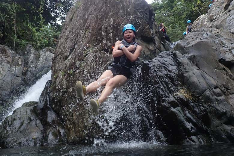 Barranquismo en El Yunque