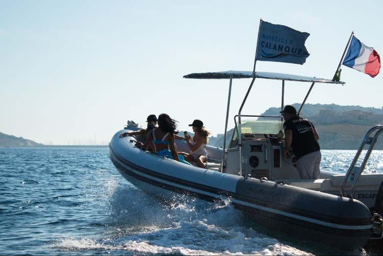 Paseo en barco por Marsella