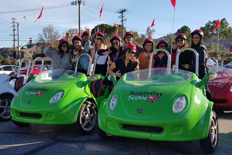 Tour en minicoche por Los Ángeles