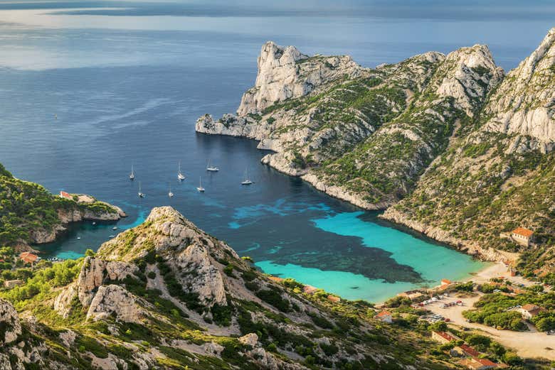 Tour en kayak por el Parque Nacional de Calanques