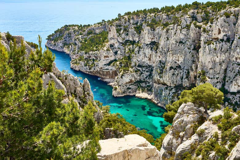Tour en kayak por el Parque Nacional de Calanques