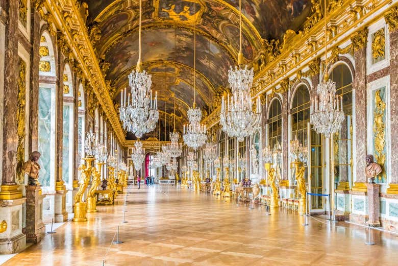 Visita guiada por el Palacio de Versalles