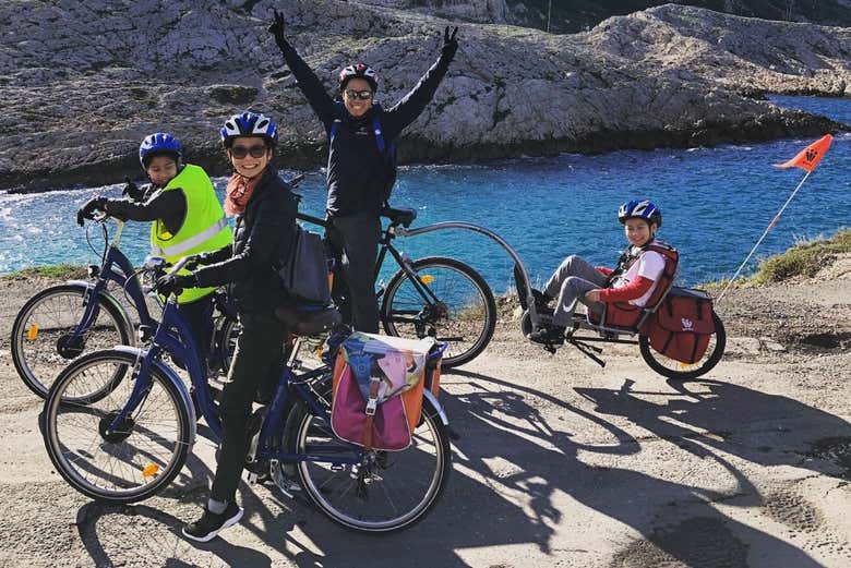 Tour en bicicleta eléctrica al Parque Nacional de Calanques
