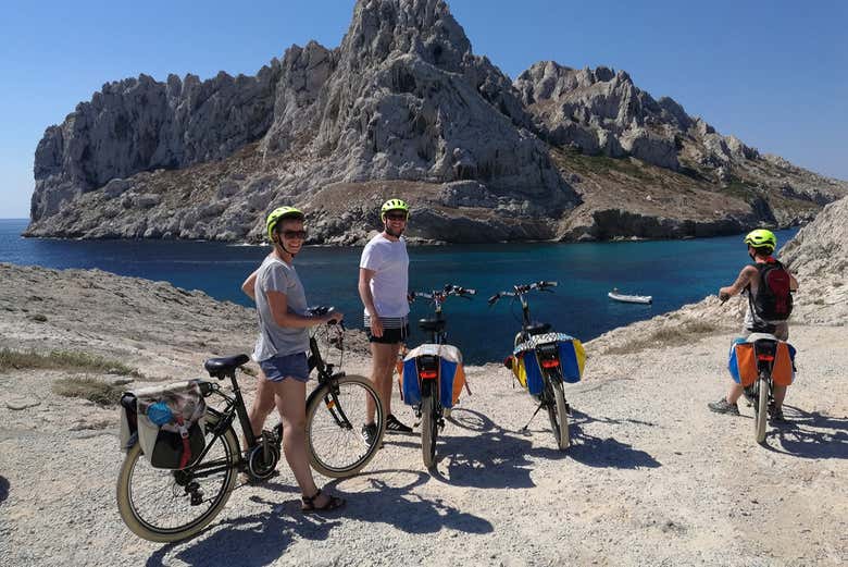 Tour en bicicleta eléctrica al Parque Nacional de Calanques