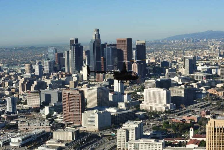 Paseo en helicóptero por Los Ángeles desde Burbank