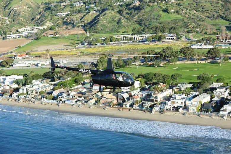 Paseo en helicóptero por Los Ángeles desde Burbank