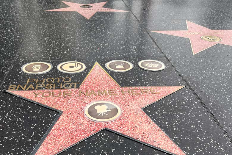 Estrella en el Paseo de la Fama