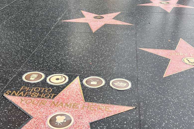 Estrella en el Paseo de la Fama