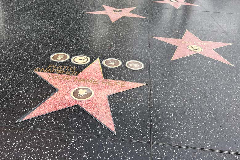 Estrella en el Paseo de la Fama