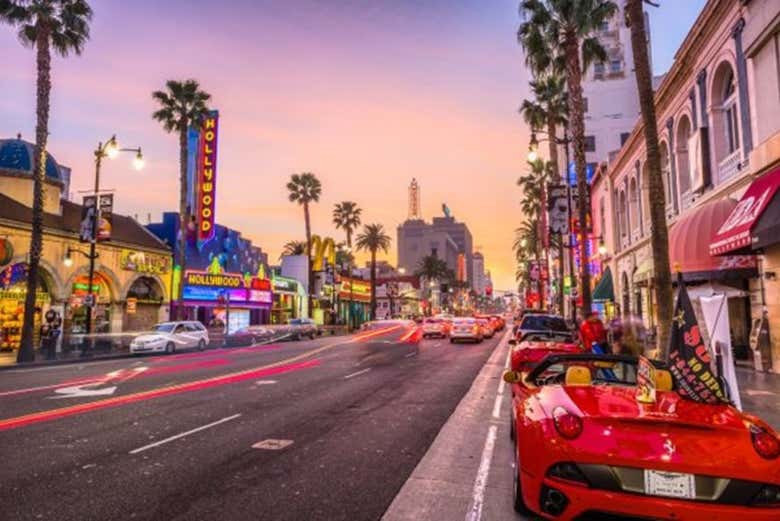 Tour al atardecer por Hollywood