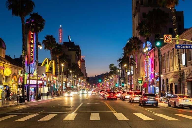 Tour al atardecer por Hollywood