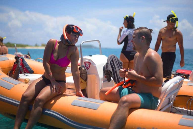Conducción de lancha rápida en Fajardo