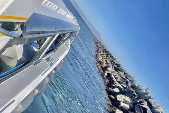 Paseo en barco con fondo de cristal por Long Beach