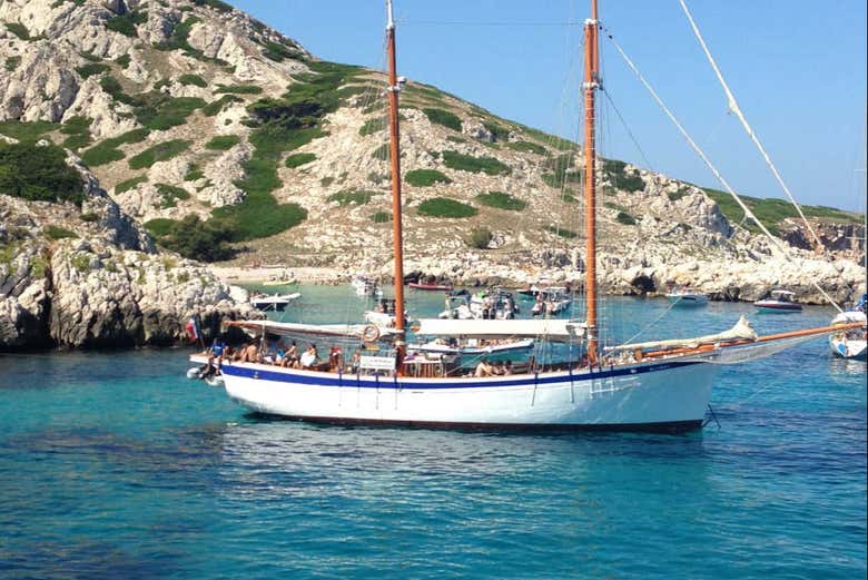 Paseo en velero por Marsella