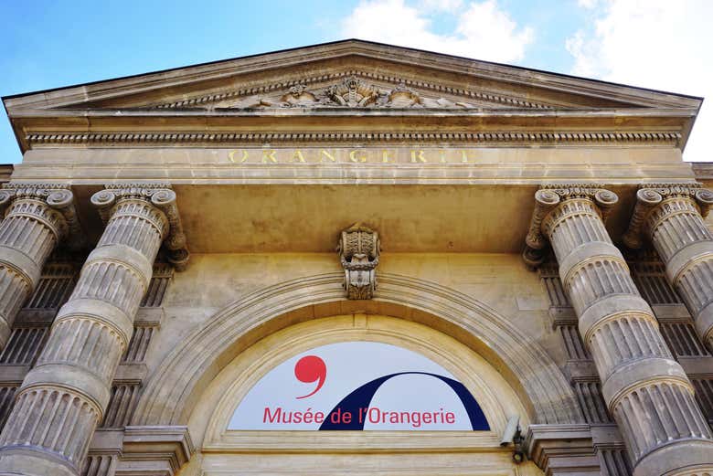 Entrada al Museo de la Orangerie