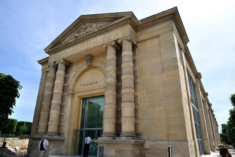 Entrada al Museo de la Orangerie