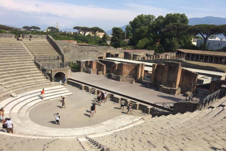 Excursión a Pompeya y el Vesubio