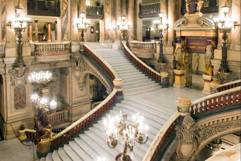 Entrada oficial a la Ópera Garnier