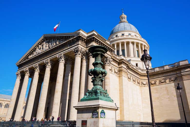 Entrada al Panteón de París