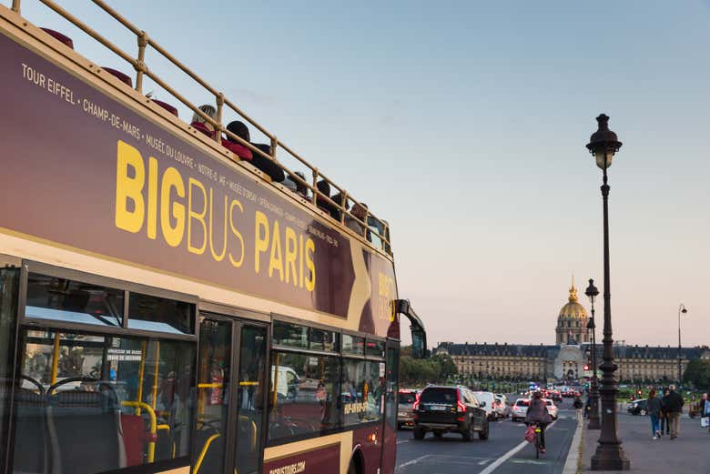 Tour nocturno en autobús descapotable, Big Bus