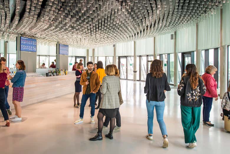 Entrada a la Cité du Vin