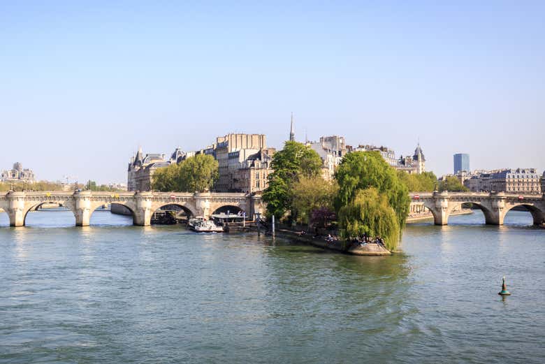 Tour por la isla de la Cité + Entrada a Notre Dame con audioguía + Paseo en barco