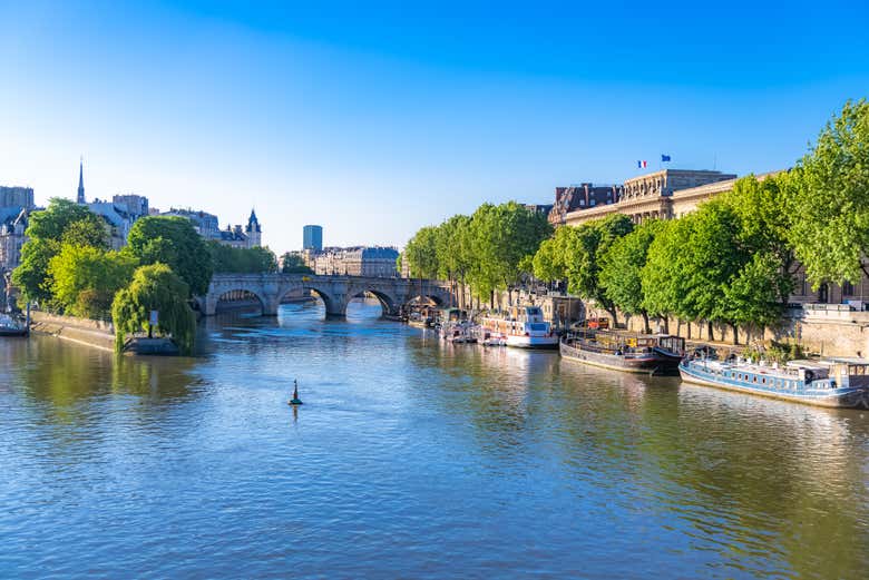 Tour por la isla de la Cité + Entrada a Notre Dame con audioguía + Paseo en barco