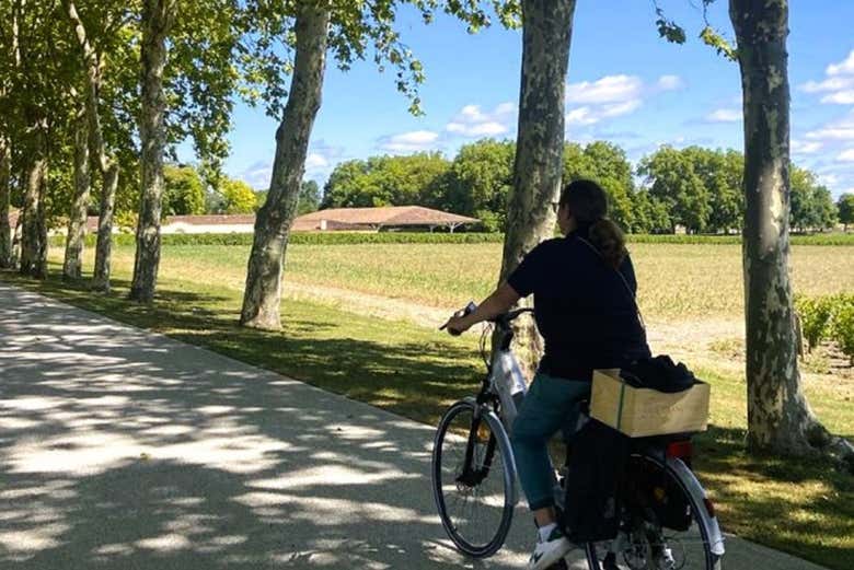 Tour en bicicleta por los viñedos de Saint-Emilion