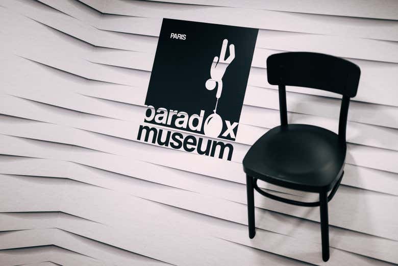 Entrada al Paradox Museum de París