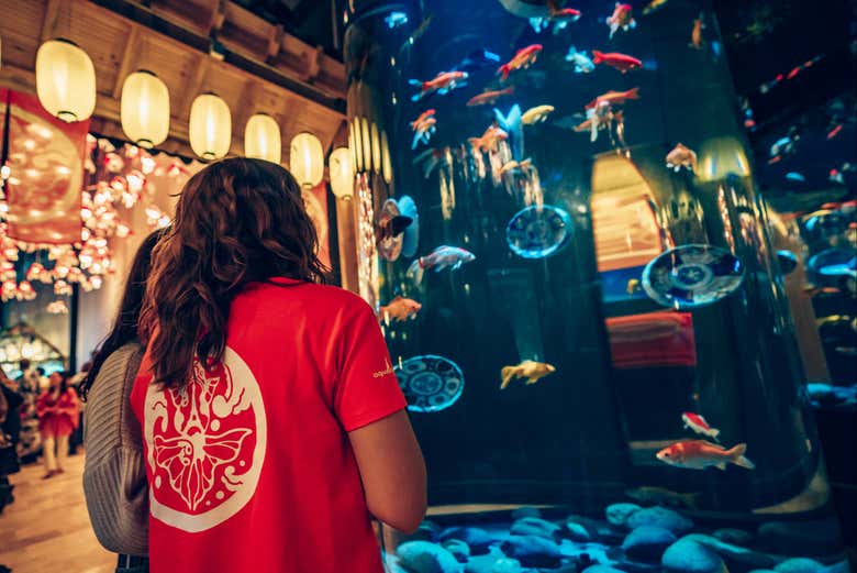 Entrada al Aquarium de París