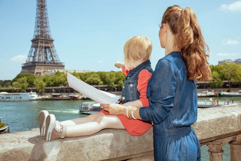 Tour por París para familias