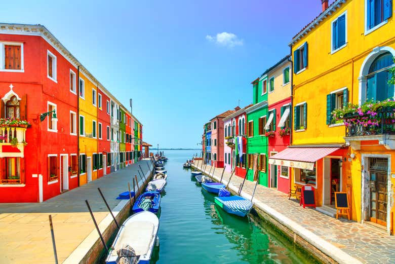 Excursión a Murano y Burano + Visita a un taller de vidrio
