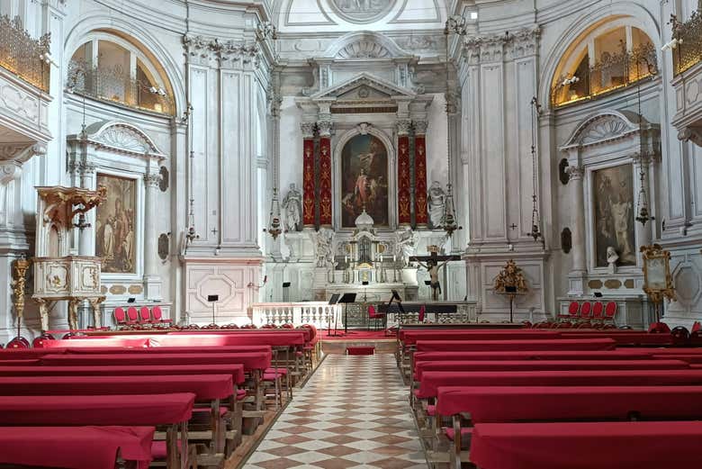 Concierto de Las cuatro estaciones de Vivaldi en la iglesia de la Piedad